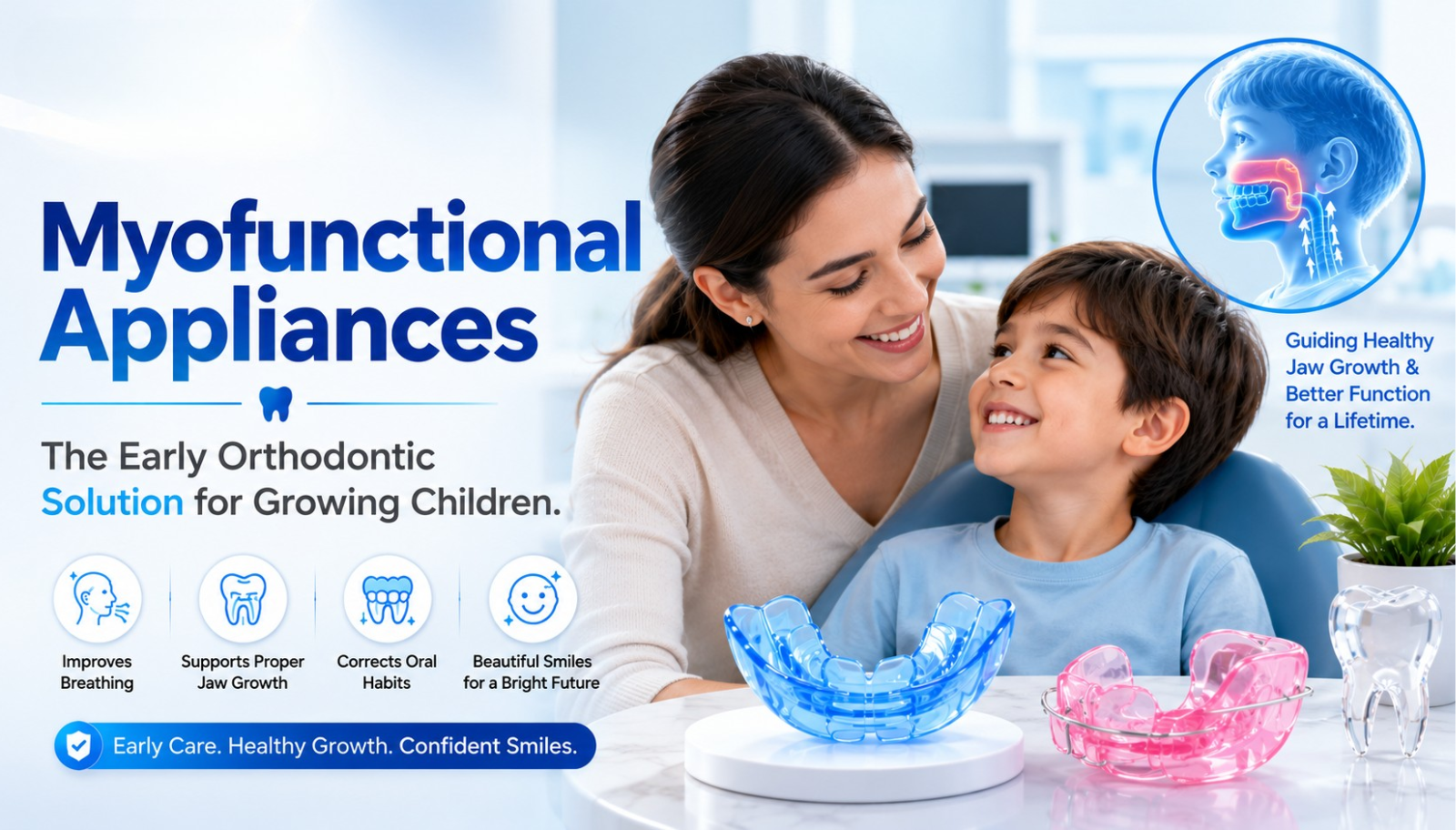 You are currently viewing Myofunctional Appliances: The Early Orthodontic Solution for Growing Children