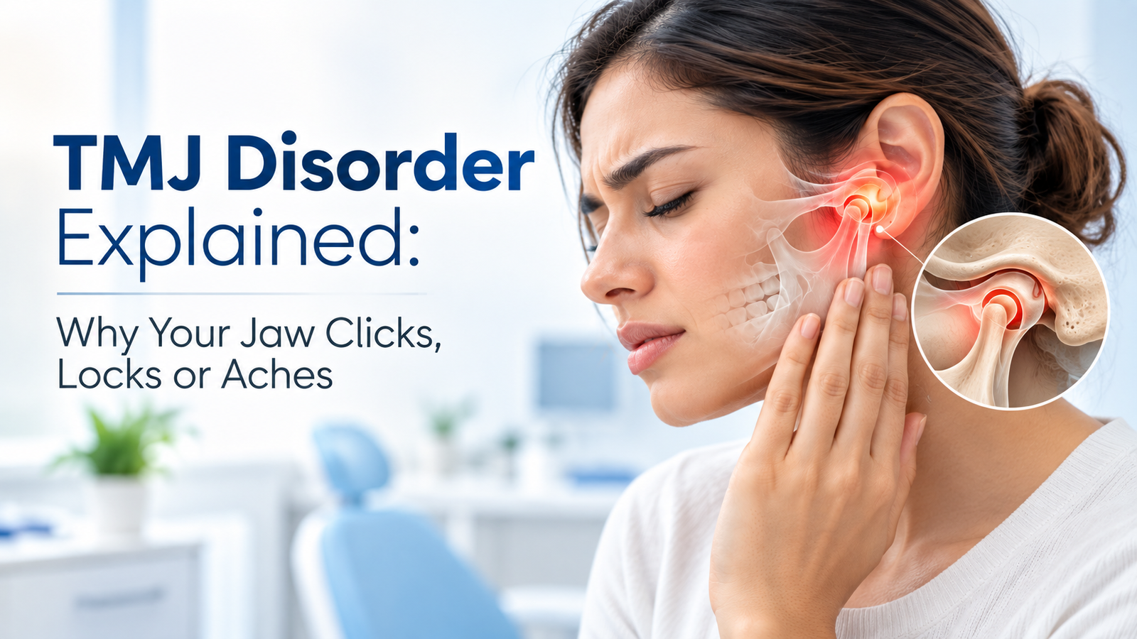 You are currently viewing TMJ Disorder Explained: Why Your Jaw Clicks, Locks or Aches